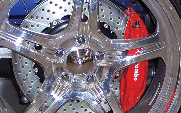 Brakes Red Caliper